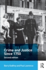 Image for Crime and Justice since 1750
