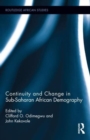 Image for Continuity and change in sub-Saharan African demography