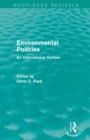 Image for Environmental Policies (Routledge Revivals)