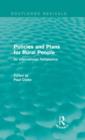 Image for Policies and Plans for Rural People (Routledge Revivals) : An International Perspective