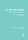 Image for Law and accounting  : nineteenth century American legal cases