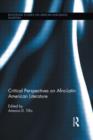 Image for Critical Perspectives on Afro-Latin American Literature
