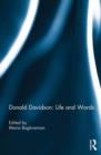 Image for Donald Davidson: Life and Words