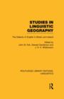 Image for Studies in linguistic geography  : the dialects of English in Britain and Ireland