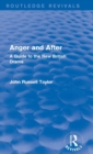 Image for Anger and After (Routledge Revivals) : A Guide to the New British Drama
