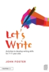 Image for Let&#39;s Write