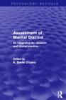 Image for Assessment of marital discord  : an integration for research and clinical practice