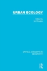 Image for Urban ecology  : critical concepts in geography