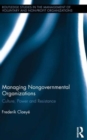 Image for Managing nongovernmental organizations  : culture, power, and resistance
