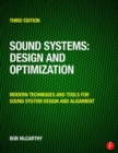 Image for Sound systems - design and optimization  : modern techniques and tools for sound system design and alignment