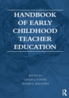 Image for Handbook of Early Childhood Teacher Education