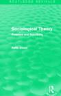 Image for Sociological Theory (Routledge Revivals)