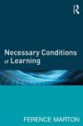 Image for Necessary Conditions of Learning
