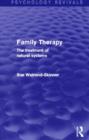 Image for Family Therapy (Psychology Revivals)