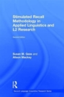 Image for Stimulated Recall Methodology in Applied Linguistics and L2 Research