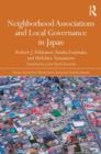 Image for Neighborhood Associations and Local Governance in Japan