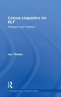 Image for Corpus linguistics for ELT  : research and practice