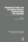 Image for Perspectives on International Marketing - Re-issued (RLE International Business)