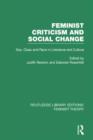 Image for Feminist Criticism and Social Change (RLE Feminist Theory)