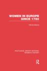 Image for Women in Europe since 1750