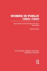 Image for Women in Public, 1850-1900