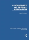 Image for A Sociology of Special Education (RLE Edu M)