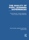 Image for Quality of pupil learning experiences