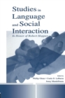 Image for Studies in Language and Social Interaction