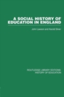 Image for A Social History of Education in England