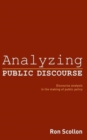 Image for Analyzing Public Discourse