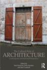 Image for The cultural role of architecture  : contemporary and historical perspectives