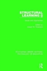 Image for Structural learningVolume II,: Issues and approaches