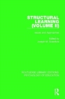 Image for Structural Learning (Volume 2)