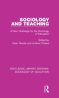 Image for Sociology and teaching  : a new challenge for the sociology of education