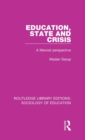 Image for Education State and Crisis