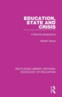 Image for Education State and Crisis