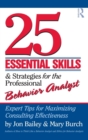 Image for 25 essential skills &amp; strategies for professional behavior analysts