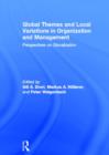 Image for Organizations and international management  : global themes and local variations