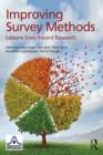 Image for Improving survey methods  : lessons from recent research