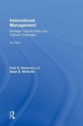 Image for International management  : strategic opportunities and cultural challenges