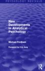 Image for New Developments in Analytical Psychology