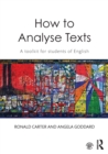 Image for How to analyse texts  : a toolkit for students of English