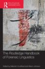 Image for The Routledge handbook of forensic linguistics