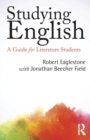 Image for Studying English  : a guide for literature students