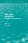 Image for The Value Dimension (Routledge Revivals)