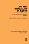 Image for Aid and Inequality in Kenya : British Development Assistance to Kenya