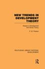 Image for New trends in development theory  : essays in development and social theory