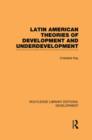 Image for Latin American Theories of Development and Underdevelopment