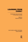 Image for Learning from China?  : development and environment in Third World countries