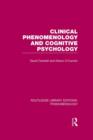 Image for Clinical Phenomenology and Cognitive Psychology